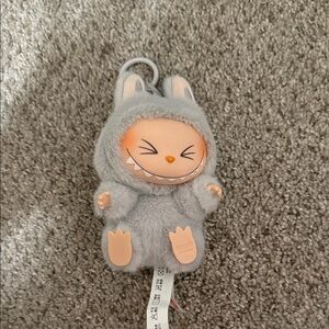 Gray Bunny Plush Action Figure